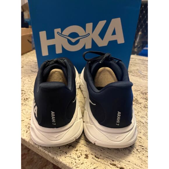 NEW HOKA Men's Arahi 7 OPC Black Size 7D ($145) 1147850 - Picture 8 of 11